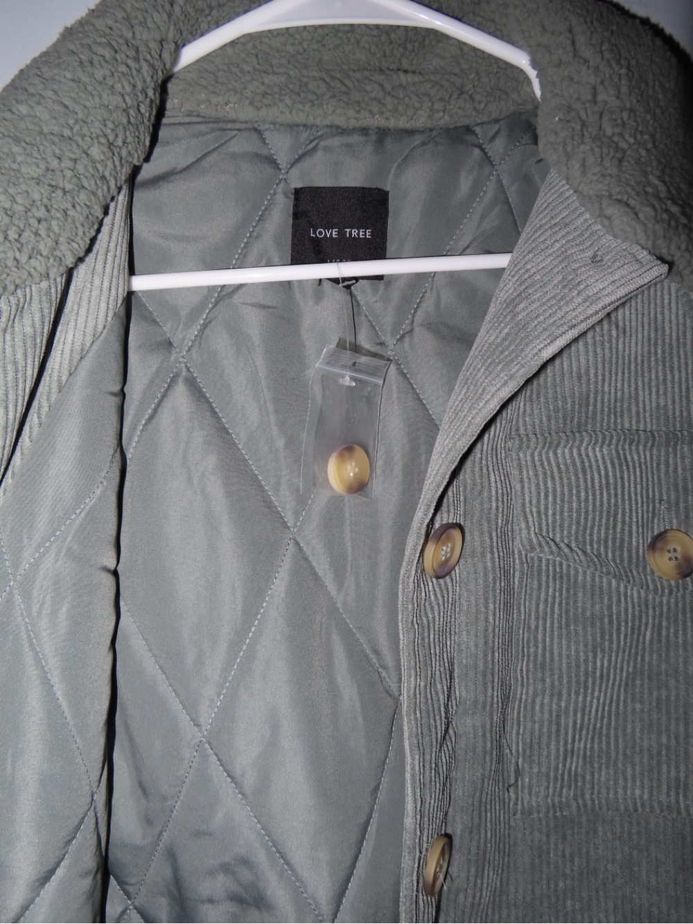 New Love Tree Corduroy Jacket